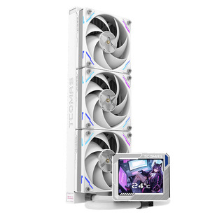 钛钽LG700 Pro 360一体式CPU水冷散热器台式机IPS液晶屏 钛坦泰坦
