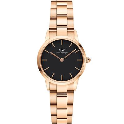 DW情侣精钢石英表28MM