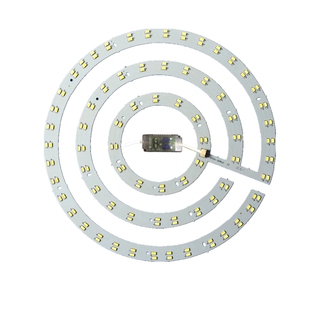 led吸顶灯改造灯板圆形风扇灯替换灯芯灯盘灯管三色变光无极调光