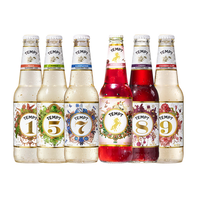 TEMPT接骨木7号果酒组合混合口味