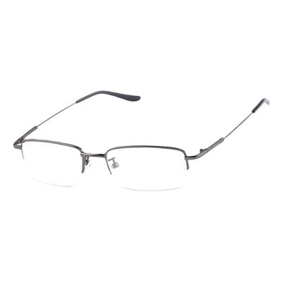 成品近视镜半框记忆合金女