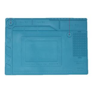 手机电脑维修工作台隔热垫台垫耐高温防烫带磁性螺丝位垫子硅胶垫