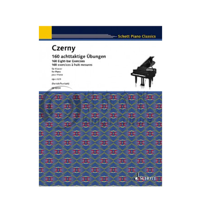 车尔尼八小节钢琴练习曲op821