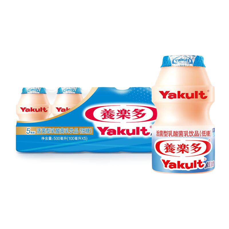 养乐多活菌型乳酸菌乳饮品低糖