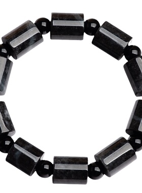 纯天然正品乌鸡种翡翠路路通手串