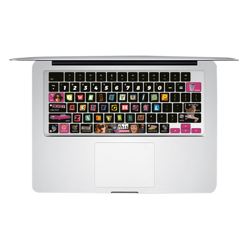 适用新MacBook硅胶键盘膜m2pro13保护air苹果15笔记本14电脑头像