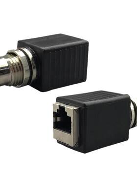 M12转RJ45以太网延长接头