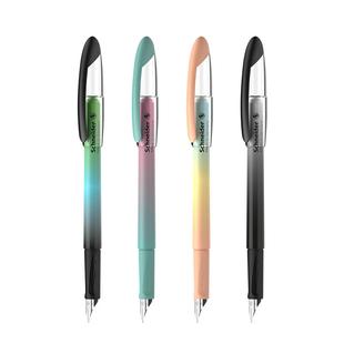 两支装施耐德钢笔德国进口长短杆组合三年级小学生练字EF细尖0.35女生男孩可换墨囊二升三学生专用儿童初学者