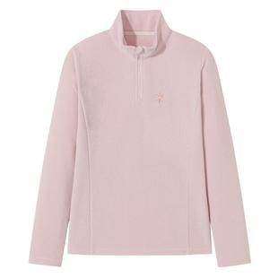 拓路者秋冬摇粒绒抓绒衣卫衣女内胆保暖上衣半高领打底衫加绒内搭