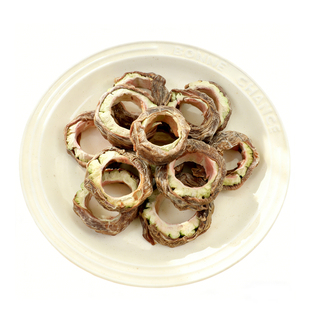 手工自制狗狗零食苦瓜鸭肉圈比熊边牧中小犬老年幼年低脂清火专用