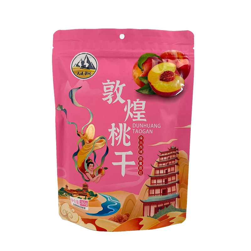 敦煌特产大漠雪润桃干正宗李广桃