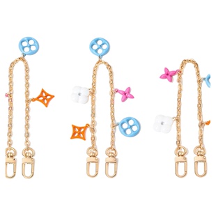 适用lv biker机车包彩色铜链挂饰改造缪思女神LISA同款链条装饰链