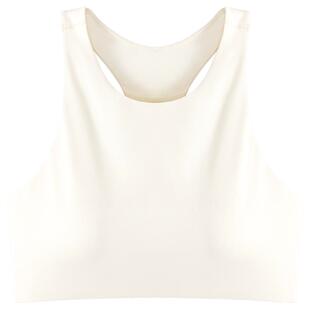 内搭bra防走光美背心白色文胸罩大胸显小工字抹胸高领运动内衣女