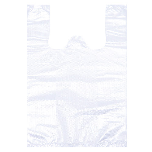 一次性白色塑料袋子食品袋方便袋外卖打包袋手提背心袋定做印logo