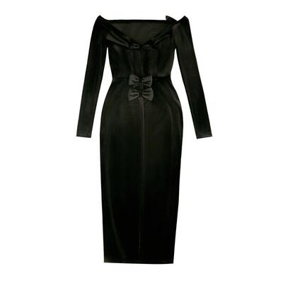 女神范轻奢小众礼服裙女