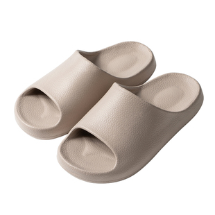latetime皮纹踩屎感拖鞋男夏季室内家居浴室洗澡防滑eva情侣凉拖