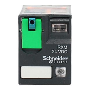 施耐德RXM2AB2BD中间继电器 正品 小8脚 12A RXM24VDC直流继电器