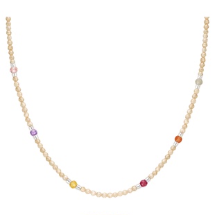 abyb新品气泡冰沙项链配饰轻奢小众锁骨链生日礼物颈链饰品