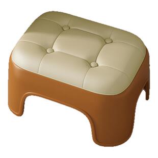 塑料小凳子家用换鞋凳门口入户进门穿鞋凳可叠放加厚客厅沙发矮凳