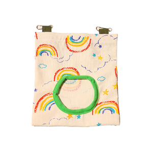 兔兔草架荷兰猪草袋加大容量干草防漏草仓鼠花枝鼠龙猫悬挂草架