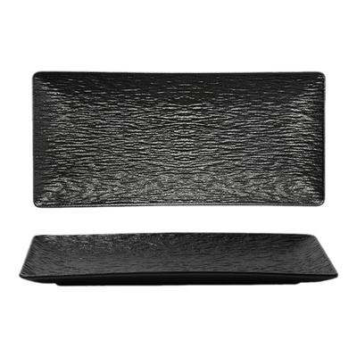 高级感长方形盘子创意凉菜盘家用寿司盘日式鱼盘商用酒店陶瓷餐盘