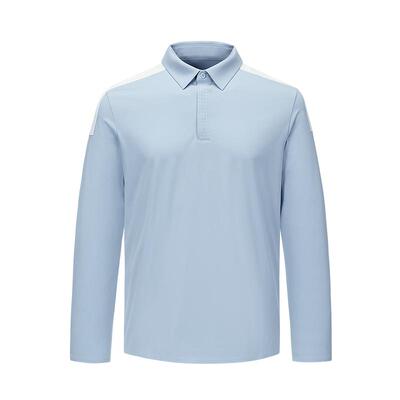 【定向延展】Munsingwear万星威高尔夫秋冬男士奢侈品长袖polo衫