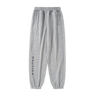 【弹力软毛圈】NAUTICA童装 男女童长裤春秋季运动卫裤儿童裤子