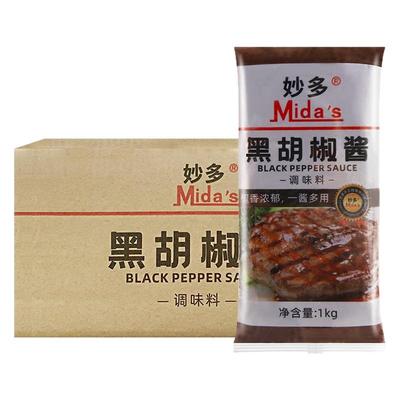 妙多黑胡椒酱1kg*12包