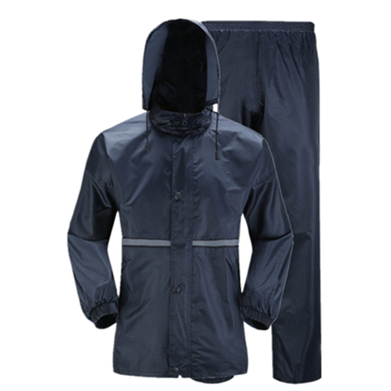 加厚加大雨衣雨裤套装工程户外绿化抗洪男女成人防水耐用雨披