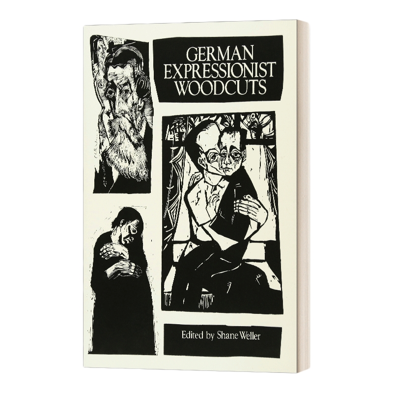 英文原版 German Expressionist Woodcuts 德国表现主义木刻 英文版 进口英语原版书籍