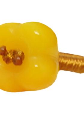 diy小吊坠吉祥富贵桂花香黄玛瑙