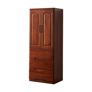 实木斗柜储物柜卧室五斗橱客厅靠墙边柜窄款小立柜收纳柜子五斗柜