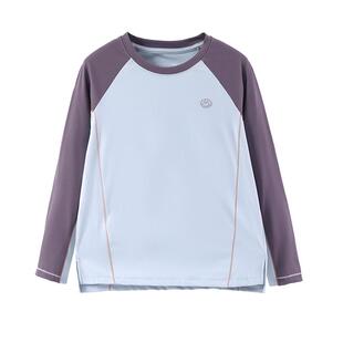 半度闲儿童长袖t恤运动上衣洋气春装2026新款男女童春秋休闲内搭T