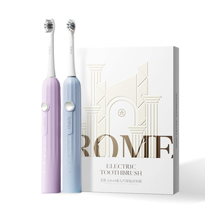 apiyoo艾优电动牙刷成人情侣套装女全自动网红声波软毛紫色礼物盒