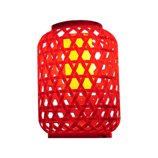 灯笼新款2026年春节过新年太阳能红灯笼挂饰户外阳台装饰氛围吊灯