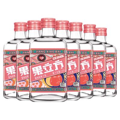 江小白果立方168ml*6瓶组合