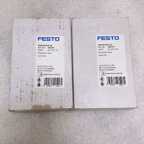 溢价-FESTO费斯托VSPA-B-P53E-A1三位五通中泄式气