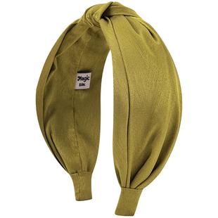 玫瑰的故事黄亦玫刘亦菲同款发箍真丝桑蚕丝拼接蝴蝶结发卡夹女