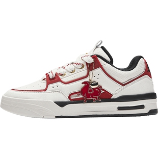 【王一博同款】安踏骜杰好事发生男女款板鞋新年休闲鞋 112618043