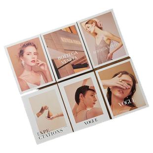 单张大尺寸卡片 拍照道具模特手拿摆拍时尚简约百搭样板房家居装饰场景布置服饰大牌杂志封面摄影拍摄摆件