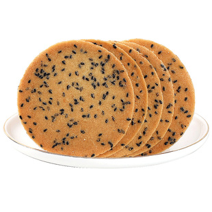 铁棍山药芝麻片薄脆饼老式酥脆饼干薄饼煎饼整箱零食小吃休闲食品