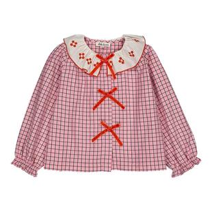 3件5折 Little现货法国hello simone FW25秋冬女宝外套马甲上衣裤