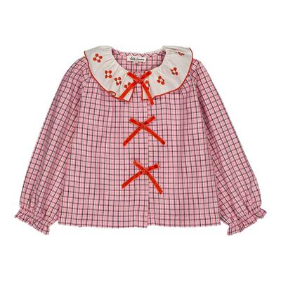 3件5折 Little现货法国hello simone FW25秋冬女宝外套马甲上衣裤