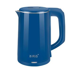 万利达电热水壶家用自动断电不锈钢保温电烧水壶礼品酒店logo定制