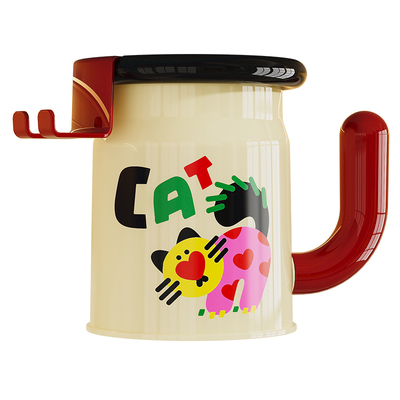 镜柜下牙刷置物架磁吸免打孔