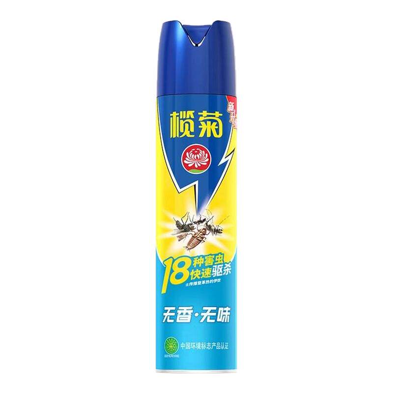 4瓶榄菊杀虫剂无香喷雾杀蟑螂药气雾剂蚂蚁药蚊子室内驱杀虫家用