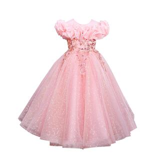 公主裙女童2026新款儿童连衣裙夏季花童礼服女孩富家千金感裙子夏