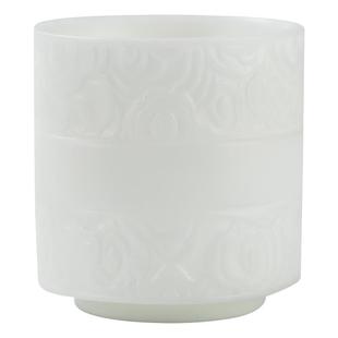 冰种羊脂玉主人杯单杯功夫茶杯套装陶瓷茶具送礼白瓷建盏个人专用