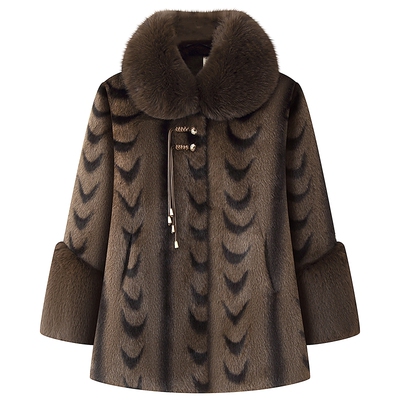 金貂绒特大码外套送运费险