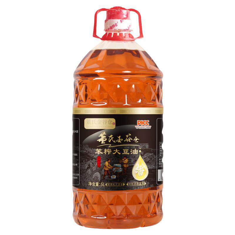 东北特产纯笨榨大豆油5L非转基因